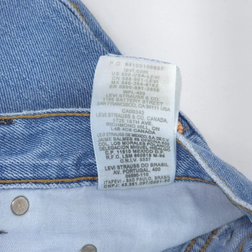 Vintage Levi's 560 Jeans Mens 34x29 (36x30) Y2K 2000 Baggy Loose Fit Tapered Leg